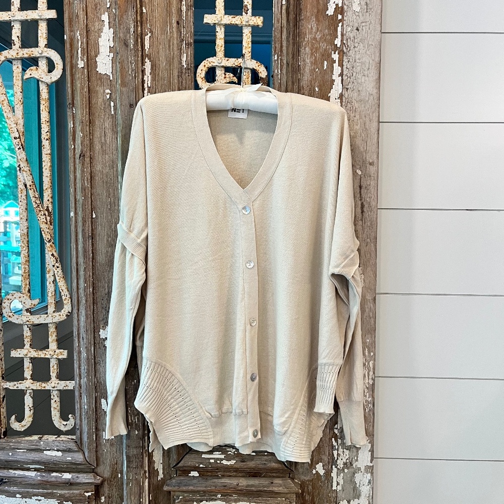 Planet Pima Cotton Sweater - EXC. CONDITION! - One Size